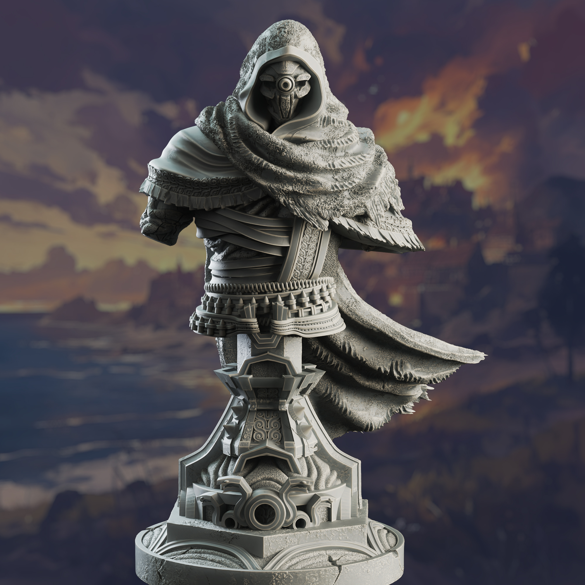 BUST Warforged Gunslinger - Big Iron